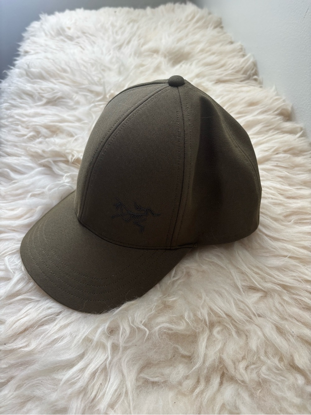 Arc'teryx Olive Green Baseball Cap